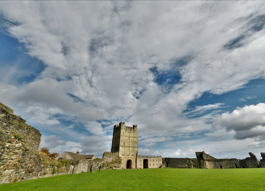 Richmond Castle, cause for celebration
