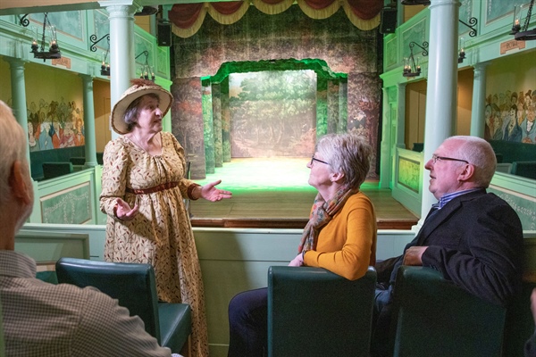 Tours re-start at the Georgian...