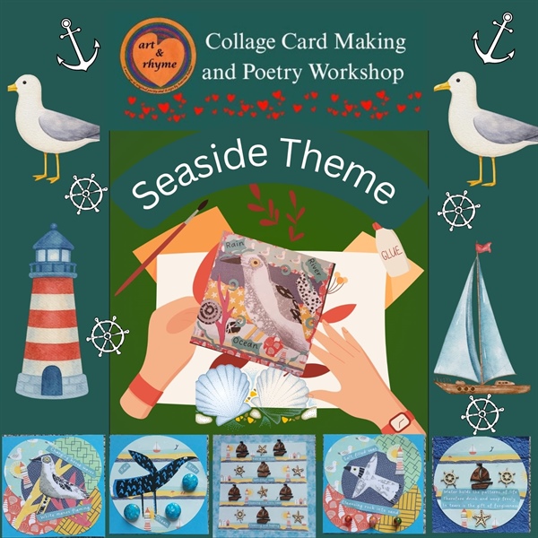 Collage Card Making and Poetry Workshop