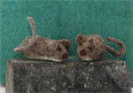 Halloween Mouse Needle Felting...