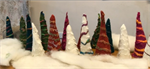 3D Felt Christmas Trees Workshop
