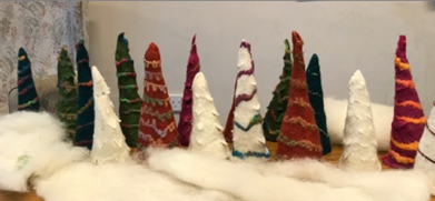 3D Felt Christmas Trees Workshop
