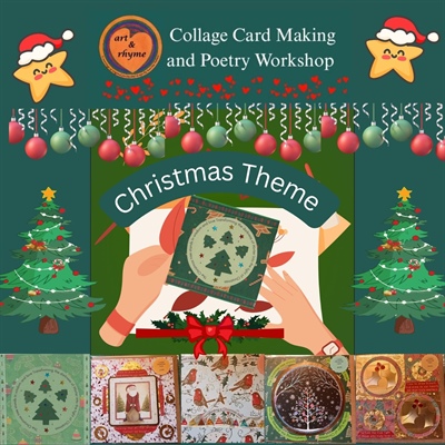 Collage Card Making and Poetry...