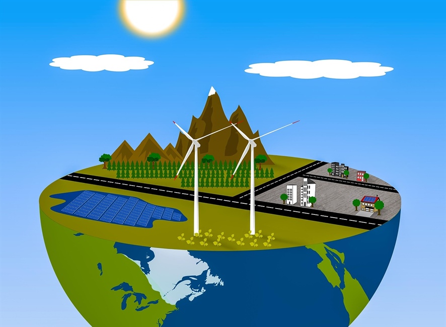 Do the words "Sustainable...