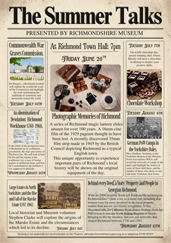 Richmondshire Museum Summer Talks
