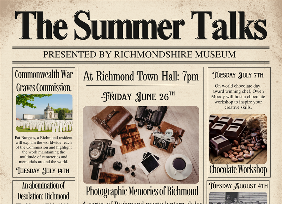 Richmondshire Museum Summer Talks