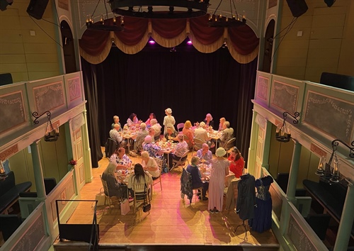 Tea Party on The GTR Stage