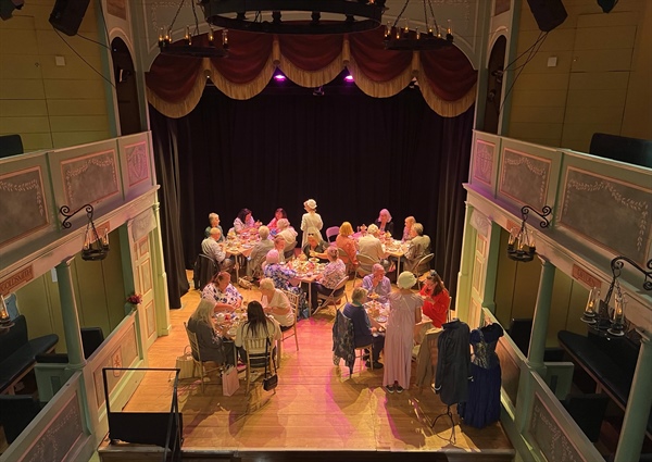 Tea Party on The GTR Stage