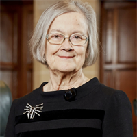 Lady Brenda Hale: With the law...