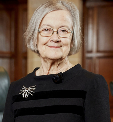Lady Brenda Hale: With the law...