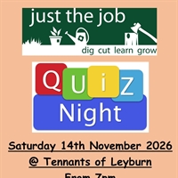 Just the Job Quiz Night