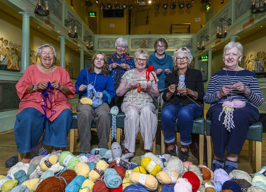 Make a splash: help knit jellyfish for Richmond’s Christmas pantomime