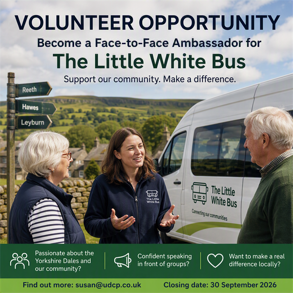 Little White Bus is looking for...