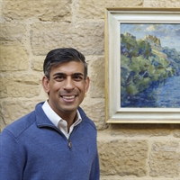 Prime Minister's painting is to...