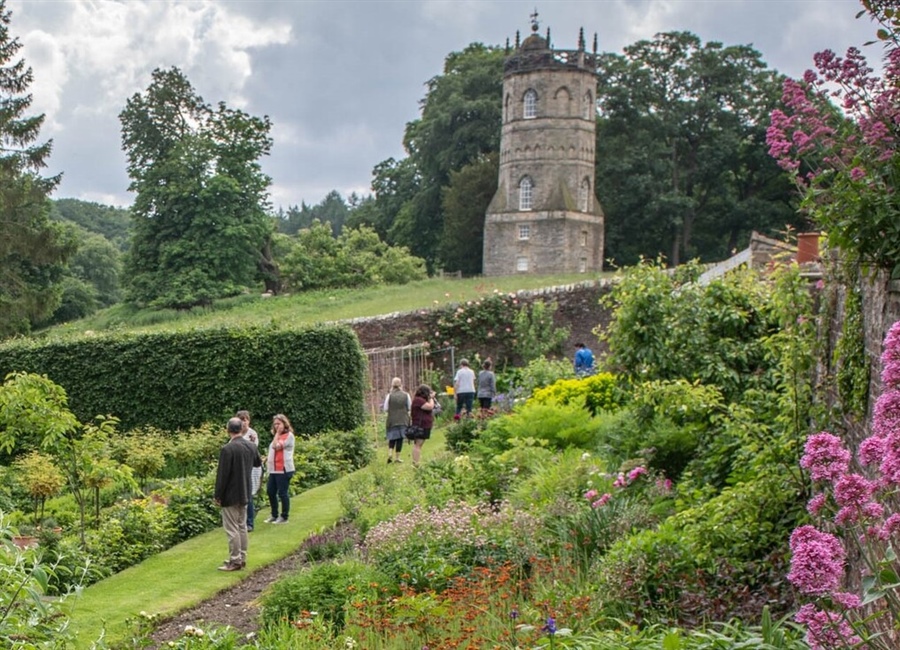 Two showcase gardens open to the public