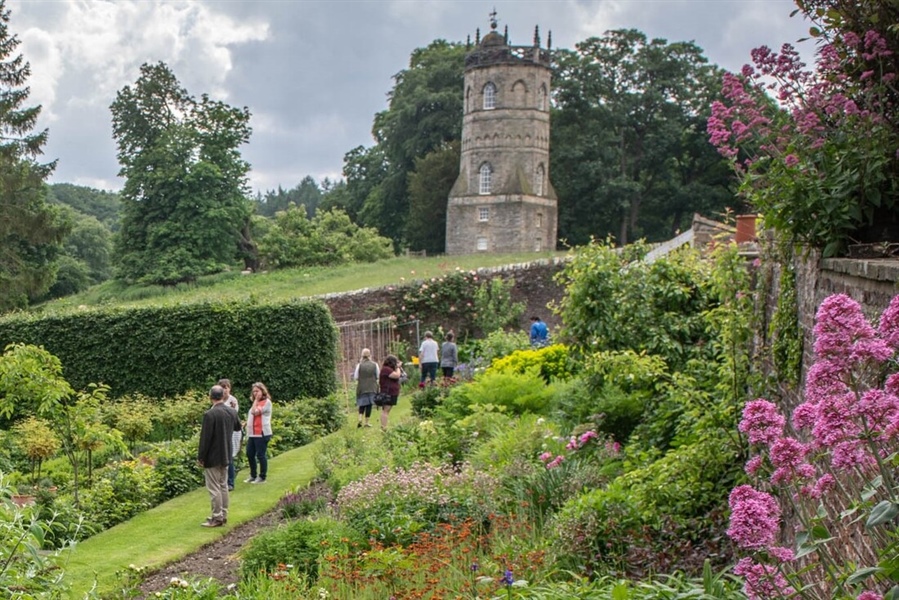 Two showcase gardens open to the public