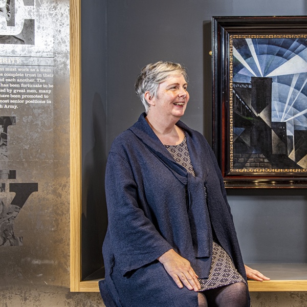 Nevinson on display